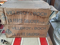 Lot 234 - vintage lichtblauwe tegeltjes villeroy boch 11/11- 200 stuks - afbeelding 2 van  6