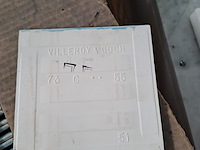 Lot 234 - vintage lichtblauwe tegeltjes villeroy boch 11/11- 200 stuks - afbeelding 3 van  6