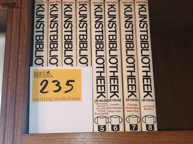 Lot 235 - boekenreeks pintura kunstbib de haan - afbeelding 2 van  2