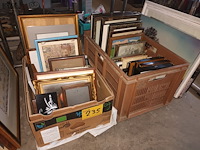 Lot 235 - kaders. 56 stuks - afbeelding 1 van  5