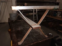 Lot 235 - vintage tafel met tegels adri - afbeelding 3 van  5