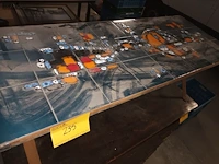 Lot 235 - vintage tafel met tegels adri - afbeelding 5 van  5