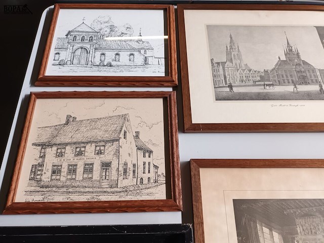 Lot 236 - kaders. 12 stuks - afbeelding 2 van  8