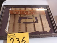 Lot 236 - reclame spiegel rolls-royce - afbeelding 3 van  3