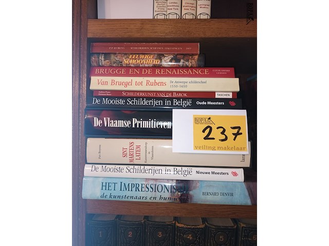 Lot 237 - kunstboeken. 10 stuks - afbeelding 1 van  3