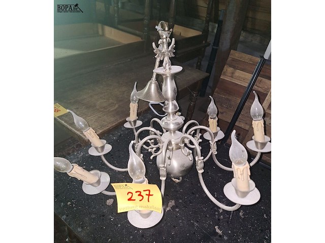 Lot 237 - metalen luster - afbeelding 1 van  1