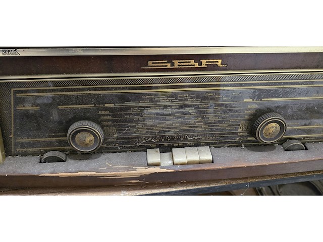 Lot 238 - antieke radio sbr - afbeelding 3 van  3