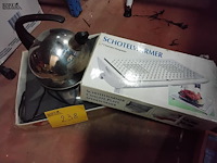 Lot 238 - schotelverwarmer, bordenwarmer en waterkoker - afbeelding 1 van  1