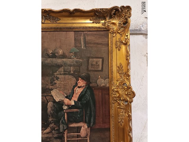 Lot 239 - kader met prent - afbeelding 2 van  4