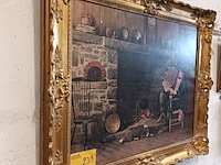 Lot 239 - kader met prent - afbeelding 4 van  4