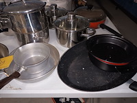Lot 239 - kookpotten en pannen. 16 stuks - afbeelding 5 van  5