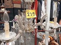 Lot 239 - kristallen luster - afbeelding 2 van  3