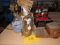 Lot 239 - muziekdozen. 5 stuks