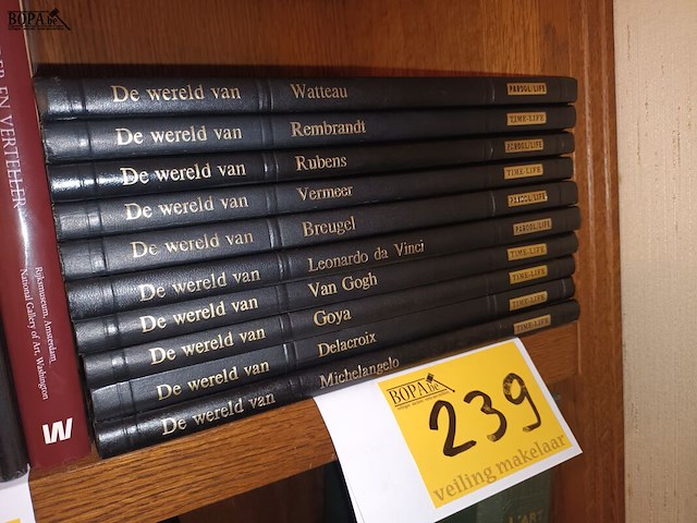 Lot 239 - reeks kunstboeken. 10 stuks - afbeelding 1 van  3