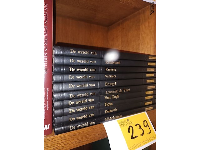 Lot 239 - reeks kunstboeken. 10 stuks - afbeelding 3 van  3