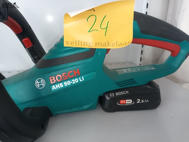 Lot 24 - accu heggenschaar bosch - afbeelding 3 van  4