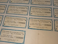 Lot 24 - antieke kasbons - afbeelding 6 van  10