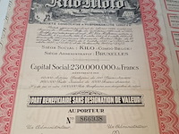 Lot 24 - antieke kasbons - afbeelding 7 van  10