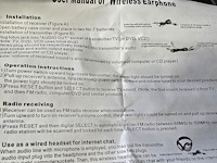 Lot 24 - draadloze koptelefoon - afbeelding 5 van  5