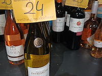 Lot 24 - flessen witte wijn. 7 stuks