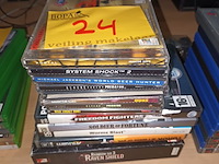 Lot 24 - games voor pc. 13 stuks