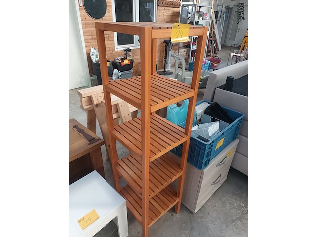 Lot 24 - houten rekje - afbeelding 2 van  2