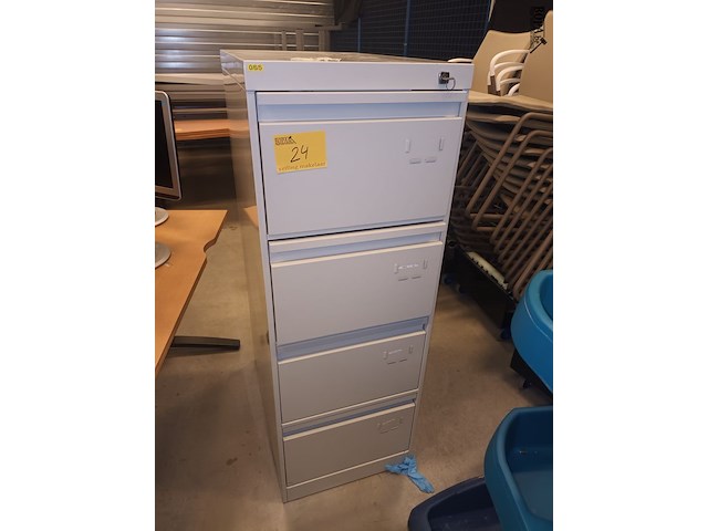 Lot 24 - metalen ladekast voor hangmappen - afbeelding 1 van  3