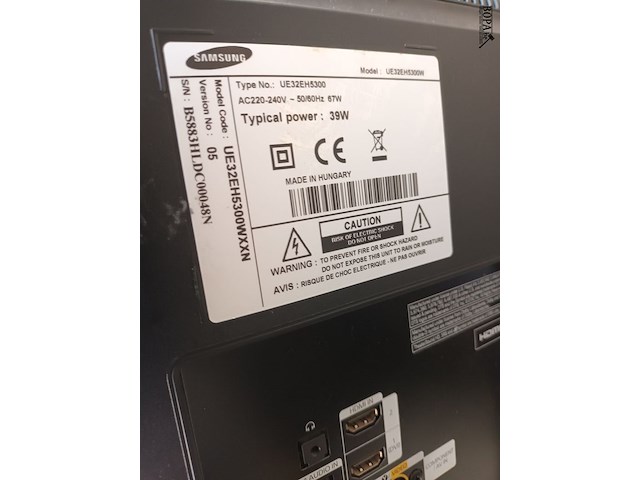 Lot 24 - tv samsung 32” - afbeelding 3 van  4