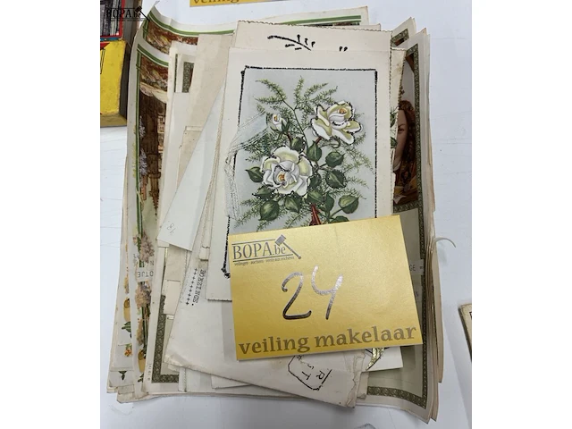 Lot 24 - verzameling oude trouwkaarten '50/'60 - afbeelding 1 van  7