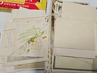 Lot 24 - verzameling oude trouwkaarten '50/'60 - afbeelding 5 van  7