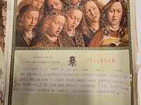 Lot 24 - verzameling oude trouwkaarten '50/'60 - afbeelding 6 van  7