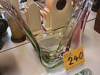 Lot 240 - glazen schaal en asbak - afbeelding 3 van  4