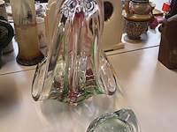 Lot 240 - glazen schaal en asbak - afbeelding 4 van  4
