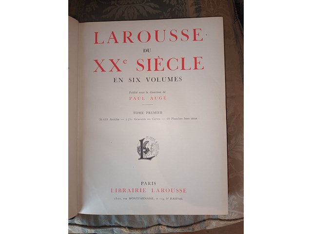 Lot 240 - larousse du xxe siècle. 6 stuks - afbeelding 4 van  4