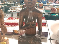 Lot 241 - afrikaans houten beeld - afbeelding 1 van  4