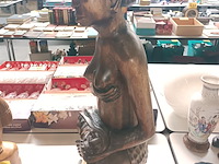 Lot 241 - afrikaans houten beeld - afbeelding 2 van  4