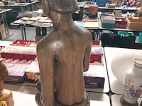 Lot 241 - afrikaans houten beeld - afbeelding 3 van  4