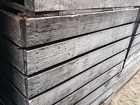 Lot 241 - houten kist met houtrestanten. 6 stuks - afbeelding 2 van  4