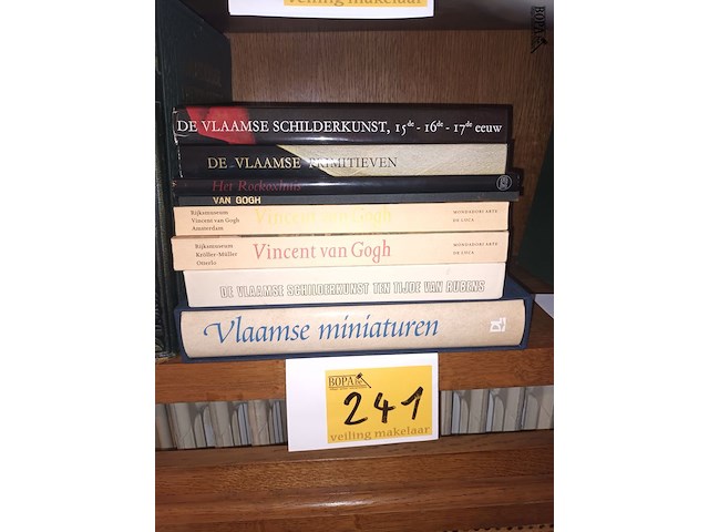 Lot 241 - kunstboeken. 8 stuks - afbeelding 1 van  2