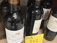 Lot 241 - rode wijn les rocques côtes de bourg 2012 - 7 flessen - afbeelding 2 van  2