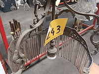 Lot 243 - antieke luster - afbeelding 4 van  4
