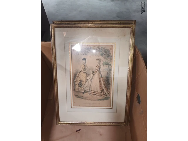 Lot 243 - kaders. 4 stuks - afbeelding 4 van  6