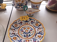 Lot 243 - keramiek deruta. 4 stuks - afbeelding 1 van  5