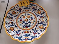 Lot 243 - keramiek deruta. 4 stuks - afbeelding 2 van  5
