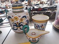 Lot 243 - keramiek deruta. 4 stuks - afbeelding 3 van  5