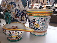 Lot 243 - keramiek deruta. 4 stuks - afbeelding 4 van  5