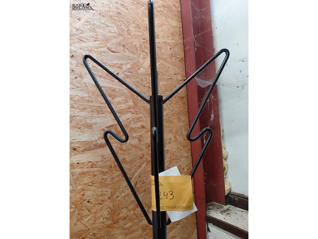 Lot 243 - moderne kapstok zwart - afbeelding 2 van  4