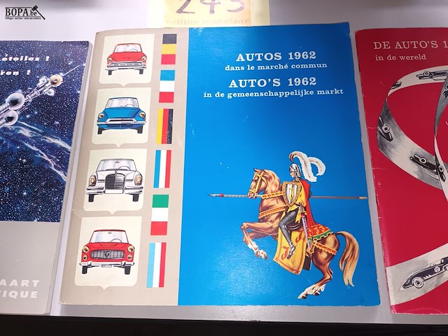 Lot 243 - verzamelboeken jacques. 3 stuks - afbeelding 3 van  4