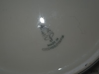 Lot 244 - eetservies met bloemen. 28 stuks - afbeelding 5 van  5