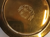 Lot 244 - koffiestel in koper. 2 stuks - afbeelding 4 van  5